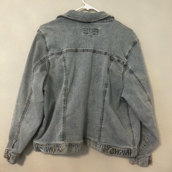 Woman’s demin Jean jacket sz 1X - Picture 3 of 6
